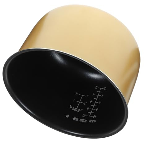 iplusmile Pentola per Riso Interna Antiaderente in Lega di Alluminio 5, Compatibile con Cuociriso Generale, per Cucina