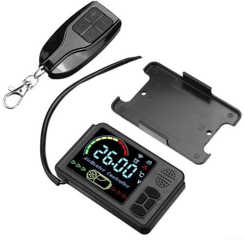 Calentador de estacionamiento montado en vehículo de 15 kW para 12 V y 24 V con interruptor LCD y control remoto para uso en furgonetas, camiones y más