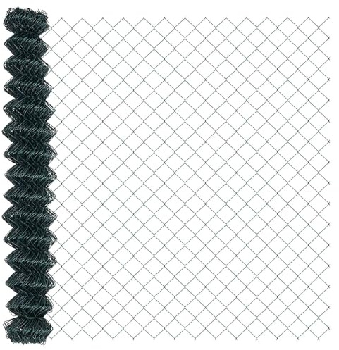 Nqyjm Recinzione da Esterno Decorativa Recinzione in Rete Metallica Verde 10 x 1.6 m Acciaio, Recinzione Animale Rete Recinzione Pollame per Giardino, Cortile, Terrazza
