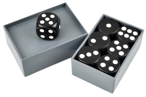 Zauberer-Würfelset – neuartige Spielwürfel, lustiges Trickspielzeug, unterhaltsames Zauberzubehör, farbenfrohe Würfelsammlung | Magier-Würfel-Performance, gehorsame Requisiten, einfach zu bedienen, un
