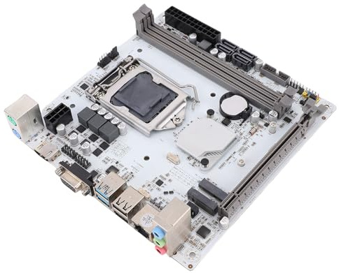 VBESTLIFE Carte Mère B85 ITX, Socket LGA 1150 pour Processeurs Core de 4e et 5e Génération, Double Canal DDR3 1600 MHz, USB 3.0, SATA3.0, Carte Mère de Bureau VGA HDMI