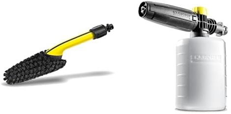Karcher 2.643-234.0 - Cepillo Para Limpieza De Llantas & Fj 6 - Accessorio Per Idropulitrice - Schiumogeno 0,6 L, Compatibile Con Idropulitrici K2, K3, K4, K5, K7