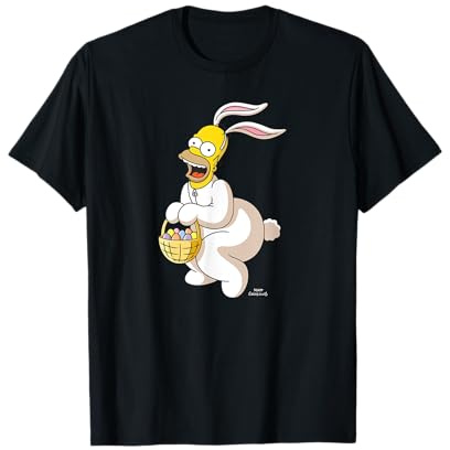 The Simpsons Homer Simpson Easter Bunny Camiseta