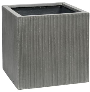 Pottery Pots Blocco M, Vertically Dark Grey
