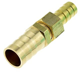 Brass Copper 10mm Hose Barb to 12-16mm OD Hose Gas Coupler Connector, Barb Reducer Pipe Fitting (Color : 10mm X 10mm)