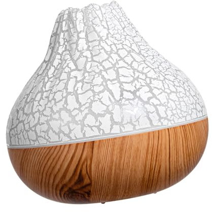 SUMMITDRAGON Decorative Volcano Pattern Humidifier Quiet Comfort With Efficient Hydrations Indoor Humidifier For Any Room Small Air
