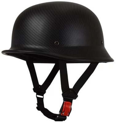 Casco Mezzo Retro Moto Approvato DOTECE Vintage Elmetto Caschi Jet E Demi-Jet Caschi Cromwell Aperto Casco Scooter Caschi Cruiser Per Adulti Uomini Donne Casco Scodella G,M:57-58CM