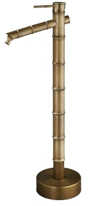 Bamboo & Antique Copper - Fontana da giardino per esterni, decorazione per cortili, perfetta per la progettazione del paesaggio