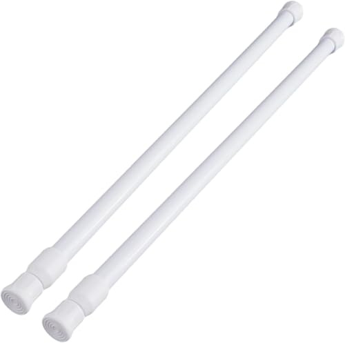 2 Pieces 40-70 cm Tension Rod for Curtains