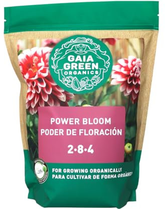 Gaia Green 2-8-4 Power Bloom - Great for Bigger Flowers, More Tomatoes, and Healthier Plants