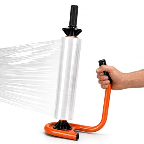 Freiziel® Stretchfolien Abroller Profi 450-500 mm orange Metall SRT