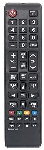 VINABTY BN59-01199F Mando a Distancia Compatible con Samsung el televisor Smart 3D LCD/LED UN60J6200AF UN65JU640 UN32J4500