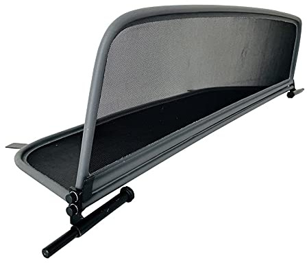 PureWind Windschott kompatibel mit Mercedes E-Klasse A207 Baujahr 2010-2016 (Grau) – Windschott Universal mit Schnellverschluss ohne Tasche
