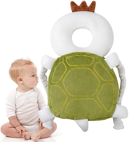 LilTykes Anti-fall Back Pillow - Toddler Turtle Shaped Walking Head Protection Cushion