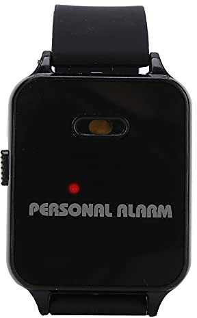 Alarm Armband, Outdoor Sicherheitsalarm Mit SOS Notrufknopf und Blinklicht, Portables Handgelenk Sicherheitsgerät, Ideal für Laufen, Reisen, Camping, Senioren, Kinder, Frauen