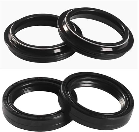 43x54x11 Front Shock Gabel Dämpfer Welle Öl Dichtung Halterungen Staub Abdeckung for CB1000R alle versionen 2008-14 CB1000 CB 1000(2pc Seal 2pc Cover)