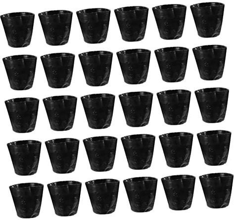 FONDOTIN 100pezzi Sacchetti Di Coltivazione Spessi Da Pe Sacchetti Nutrienti Pratici Per Piante Per Giardinaggio e Decorazione Di Balconi e Giardini