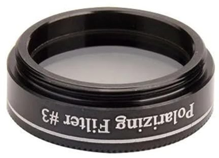 Telescopio Pieza De Filtro Polarizador De 1,25 Pulgadas.
