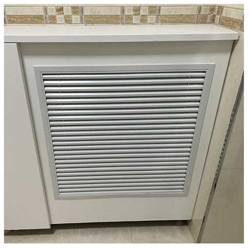 rejilla ventilacion Rejilla de ventilación decorativa blanca for debajo gabinetes, disponible en tamaños 8, 10, 12, 14, 16, 18, 20, 22, 24, 26 y 39 pulgadas(WxH 45x95cm/17.7xx37.4in)