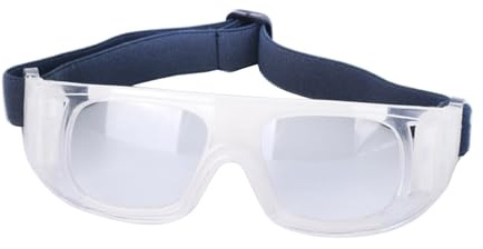 YROHGKPN Fußball Basketball Sportbrille, Outdoor Schutzbrille, Augenschutzbrille, Kopfbandbrille, Schutzbrille für Aktivitäten, leicht, verstellbar