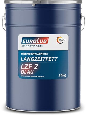 15 kg EUROLUB LANGZEITFETT LZF 2 BLAU SCHMIERFETT FETTKARTUSCHE SCHMIER FETT