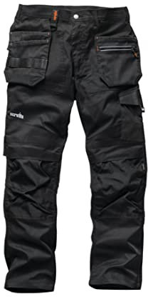 Scruffs Men's Scruffs Trade Flex Trouser, Black, 34R