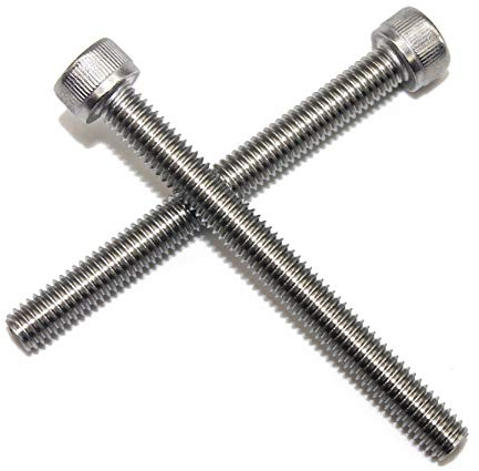 10 Stück Zylinderkopfschrauben M6 x 60 Edelstahl mit Innensechskant Zylinderschrauben DIN 912 A2
