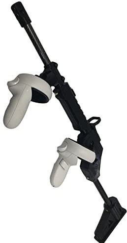 Aokicase For Oculus Quest 2 Gamepad Controller, Magnetic Mount, Cooler Grip Holder, Lightweight Stabiliser VR Controller, Games Accessories, Equipment for Oculus Quest 2 (Black, EVVG198)