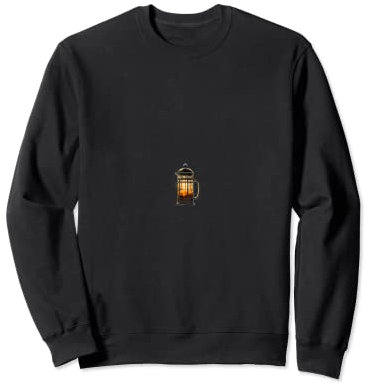Cafetière à piston pour barista café caféine brassage Sweatshirt