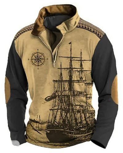 Sweatweste Herren Ohne Kapuze Sweatshirt Jacke Arbeitspullover Half Zip Fleecepullover Herren Sweatjacke Trainingsjacke Mit Reissverschluss Sweatjacke Outdoor Kleidung Arbeitspullover Herren