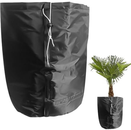 Pflanzen-Winterschutz - Pflanzen-Winterschutz | Winter-Pflanzenschutz, Schutztaschen, wasserdicht und wetterfest, Bodenöffnung und Kordelzug-Design für aufrechte Pflanzen, Mandarinen, Setzlinge