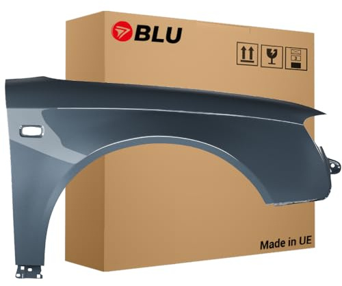 BLU Kotflügel Passend für Audi A4 B7 LX7Z Rechts Grau | 2004-2008 | Vorderseite Vorne | Lackiert | Einbaufertig