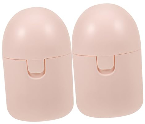 Ipetboom Scatola per Periodo e Organizer per Coppette Mestruali 2 Pezzi in Pp Portatile di Perdite, Contenitore Leggero per Viaggi e Uso Quotidiano Donna