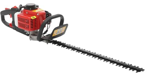 22,5 cc 0,65 KW bensin häcksax med 56 cm svärd, 2-takts tvåeggade friskärare, baktrimmer, handtagets rotationsvinkel: 180°, för trädgård, trädgårdar, skolor, motorvägar och andra scenarier