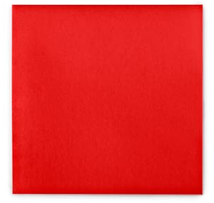 Sovie HORECA Tischdecke in ROT aus Linclass® Airlaid, 80 x 80 cm – 20 Stück Elegante Stoffoptik Einwegtischdecken für Gastronomie, Hotel, Catering & Events