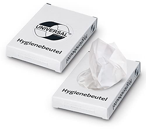 Hygienebeutel Deiss Universal, weiß, 25x30bags (750 Stück)