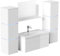 Home Deluxe - Set di mobili da bagno - WANGEROOGE BIG bianco - X-Large - incluso lavabo e accessori completi - Larghezza lavabo: ca