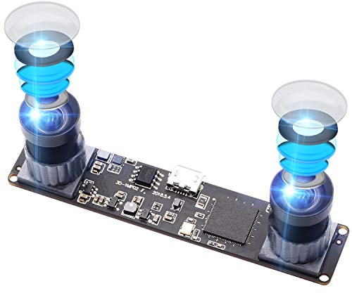 Videocamera USB stereo a doppia lente sincronizzata 1.3MP HD 960P Webcam Modulo videocamera 3D VR Web con 1/3 CMOS OV9715 Modulo fotocamera sensore di immagine Mini web cam USB 2.0 industriale