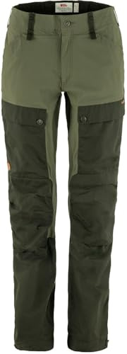 Fjallraven 86706-662-625 Keb Byxor W Sportbyxor Dam Deep Forest-Laurel Green 34/L