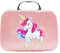 Unicorn Pochette per Trucchi, Beauty case per Bambini, Borsa da Toilette, Campeggio Viaggio Casa Resistente All'acqua Portatile Trousse da Bagno Bambina per Regalo, 3 4 5 6 7 8 9 10 Anni