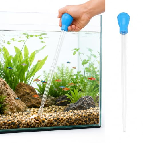 FOMIYES Fish Tank Water Changer for Fish Tank Fish Dropper Feeder Turkey Baster Fish Tank Gravel Vaccum Cleaner Fish Tank Cleaner Vacuums Pipette Cleaner Fish Tank Aquarium