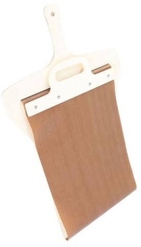 Pizza Schieber Holz Verschiebbarer Pizzaschieber mit Griff Leichtgewicht Bequemer Griff Pizza Holzschieber Pizza Schaufel 50 x 30 cm