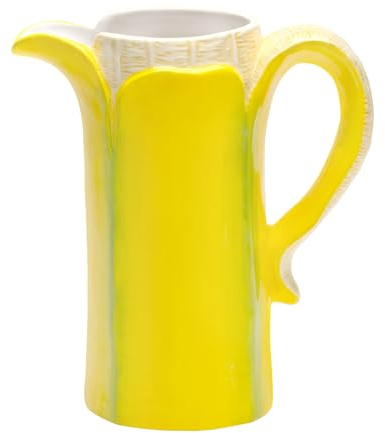 Banana Romance Carafe - dekorative Karaffe in Bananenform, ca 1,3 Liter Volumen