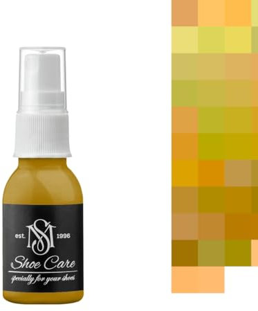 Wildleder- und Nubukleder-Renovierspray, Goldfarben, Pflege für Nubukleder – Erstellen Sie individuelle Farbabstimmung durch MAVI STEP