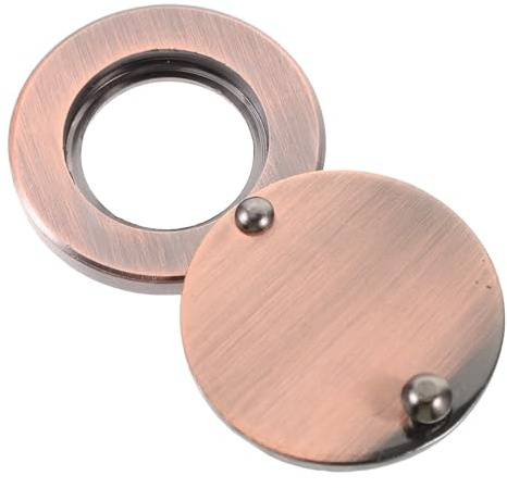 SEWOART Cubierta Giratoria Para Mirilla De Puerta De Metal Protección De Privacidad Para Apartamento Instalación Sencilla y Resistente Esencial Para Seguridad El Hogar