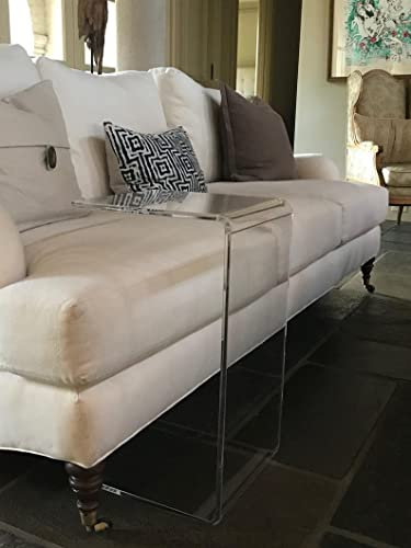 Nachttisch Couchtisch Klares Acryl END Slide Table Lucite 23 hoch Beistelltisch Couchtisch
