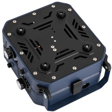 Fornello da campeggio pieghevole, 2 bruciatori (impostati indipendentemente) con padella, fornello a gas a forma di arco con fori di dissipazione del calore, piedini antiscivolo per esterni senza