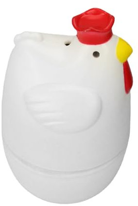 Pocheuse à œufs pour micro-ondes, cuiseur à œufs portable en forme de poulet, antiadhésif, passe au micro-ondes, cuiseur vapeur pour cuisson rapide, petit-déjeuner, omelette, bacon, pommes de terre