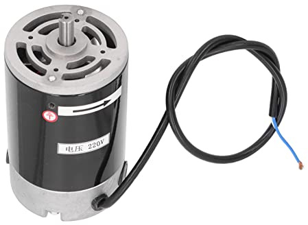 Keenso Motore di 550 W con velocità Massima di 6000 Giri/Min, Trasmissione Stabile e Grande Torsione per la Macchina di Ferro CJ18A (220V)