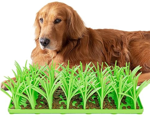 Alfombra De Hierba De Silicona para Perros De, Almohadilla De Bisugas De Comida Lenta De, Alfombra De Alimentación para Perros De Interiores, Alfombrillas De Alimentación